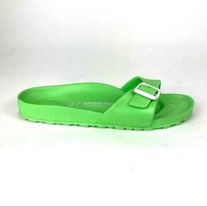 Birkenstock Eva Madrid Green Waterproof Sandals Size 39